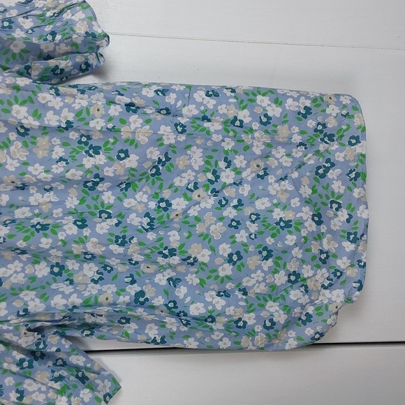 Sara Campbell The Agatha Blouse Limited Ed. Floral Cottagecore Prairie Sz.S - Picture 9 of 12